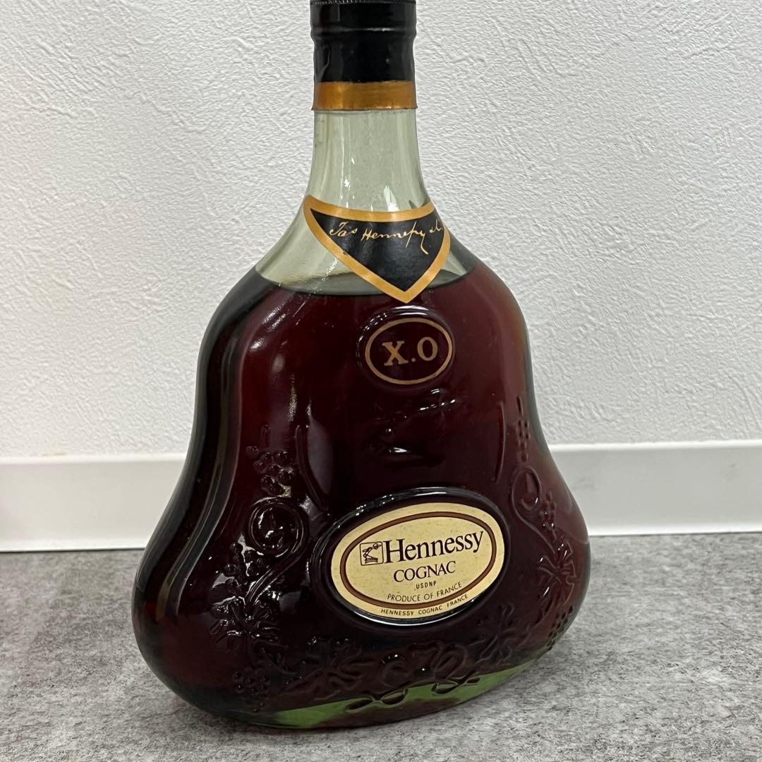 未開栓 Hennessy X.O. ヘネシー 金キャップ グリーンボトル 古酒