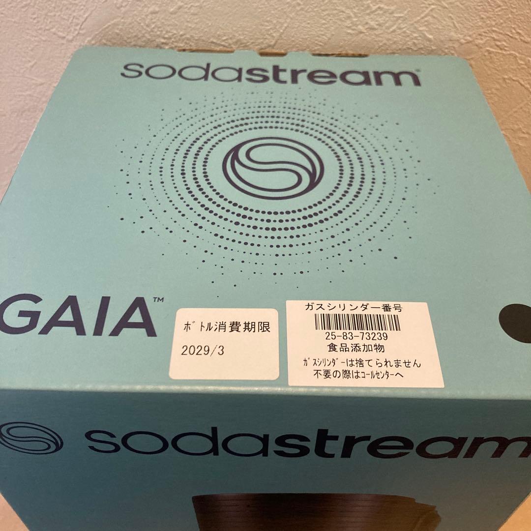 sodastream GAIA 炭酸水メーカー ブラック　新品