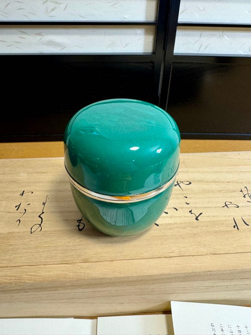 フランクリン画廊　五節供　オリジナル棗揃　未使用品　共箱　共布　紹介栞