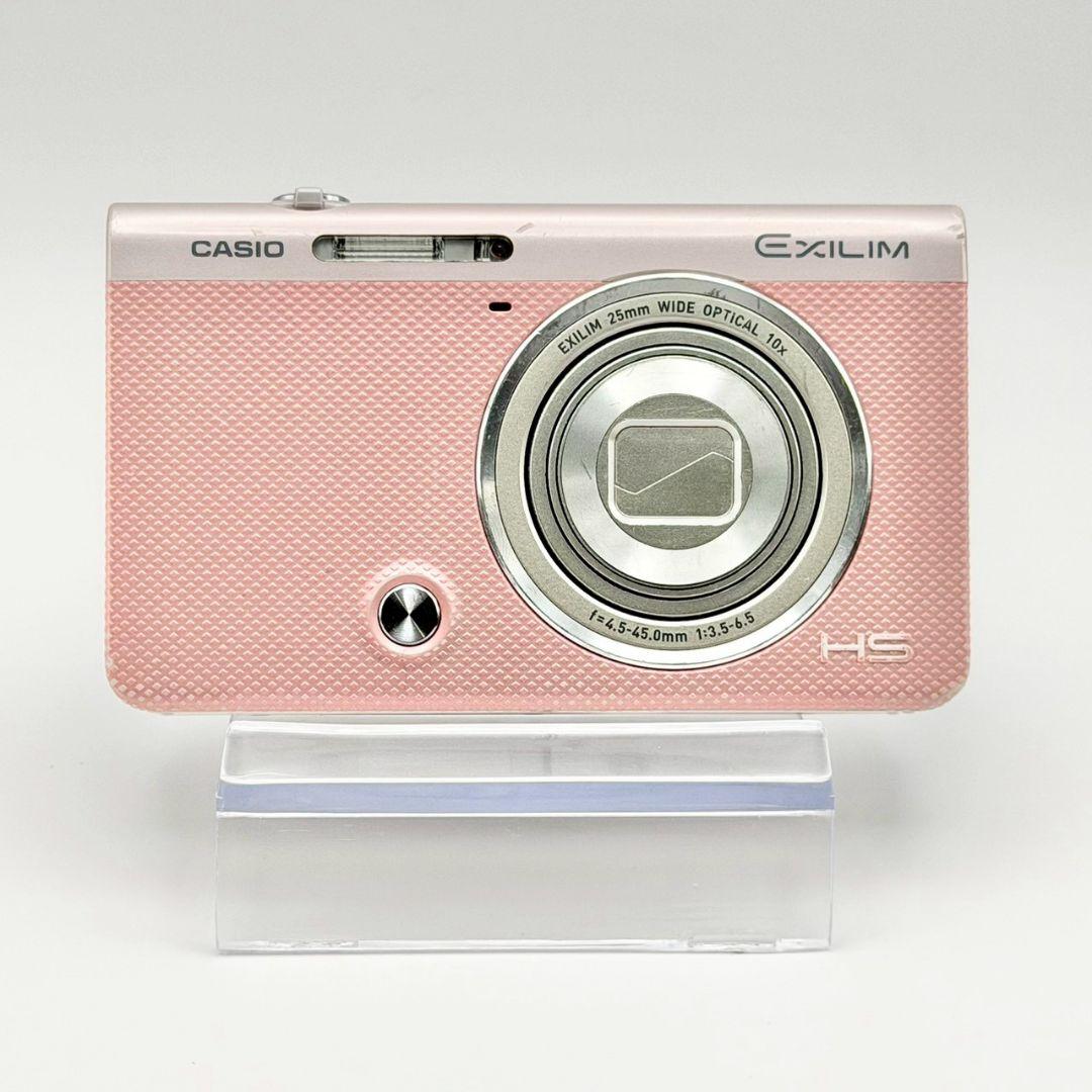 【人気カラー】32 CASIO EX-ZR60 ピンク デジカメ 113-7