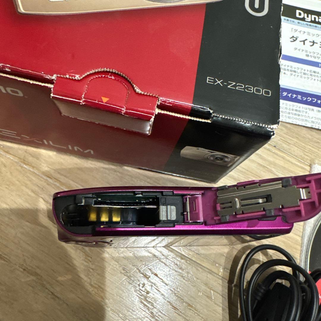 CASIO EX-Z2300 ピンク