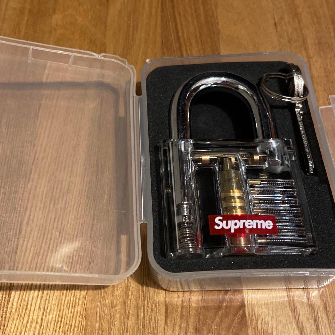 新品Supreme Transparent Lock 　南京錠　シュプリーム