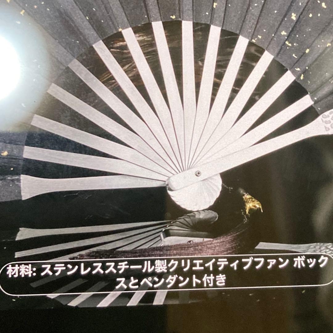 折り畳み扇子チタン合金アルミ製焼素材10インチ防水耐摩耗着物撮影太極拳鬼滅の刃！