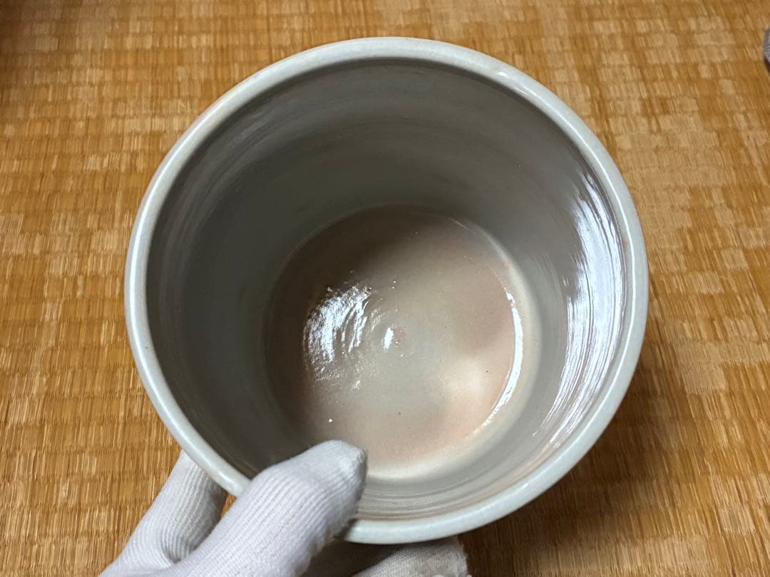 茶道具 陶器 水指 共箱 【森里 陶楽】作