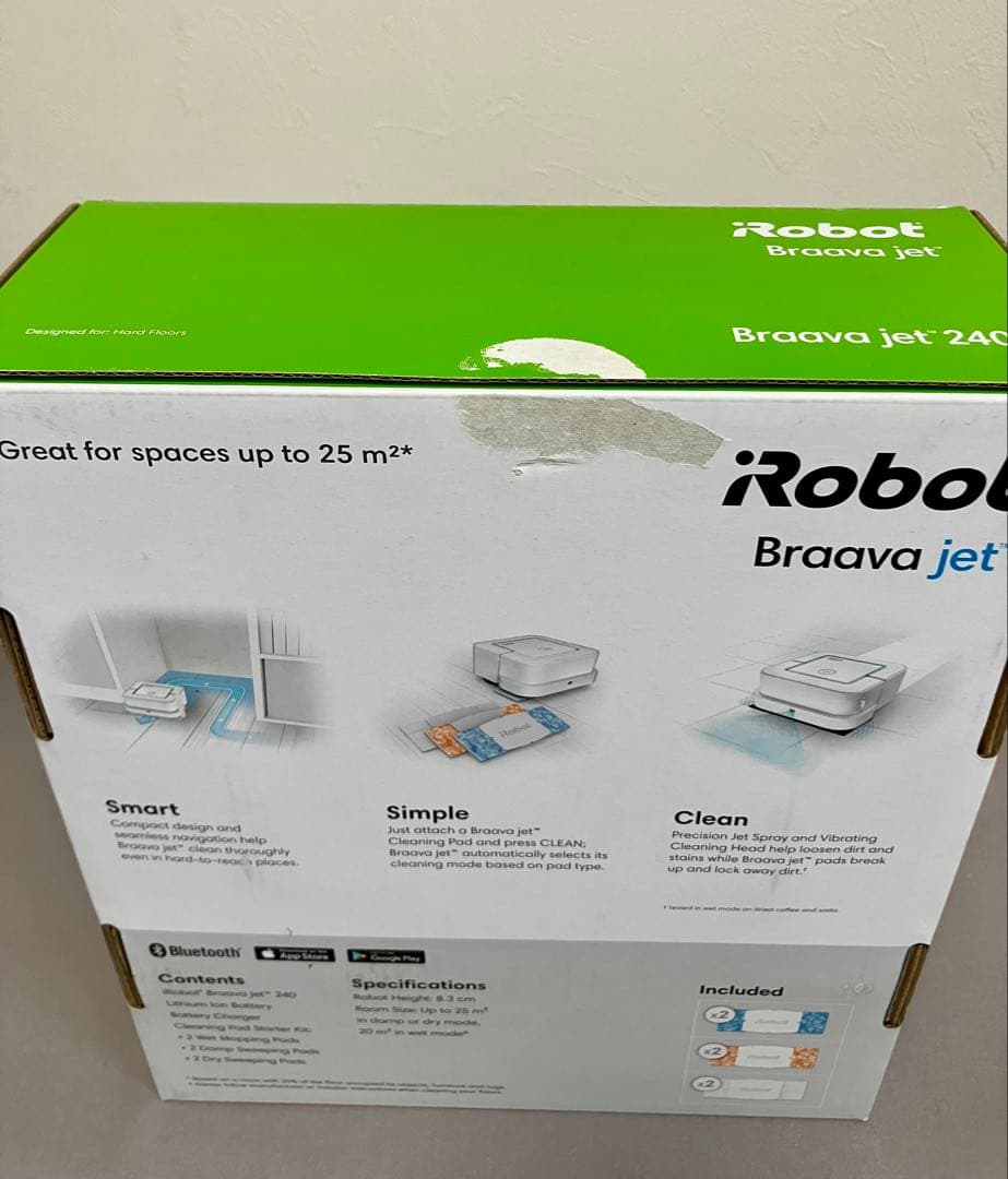 【iRobot】アイロボット 床拭きロボット ブラーバジェット240