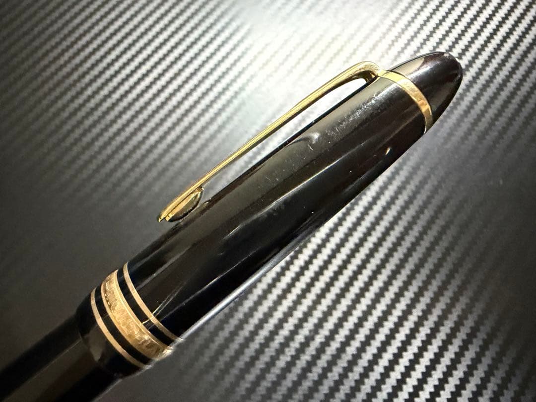 極美品 モンブラン マイスターシュテュック 146 万年筆 14K 全金 F