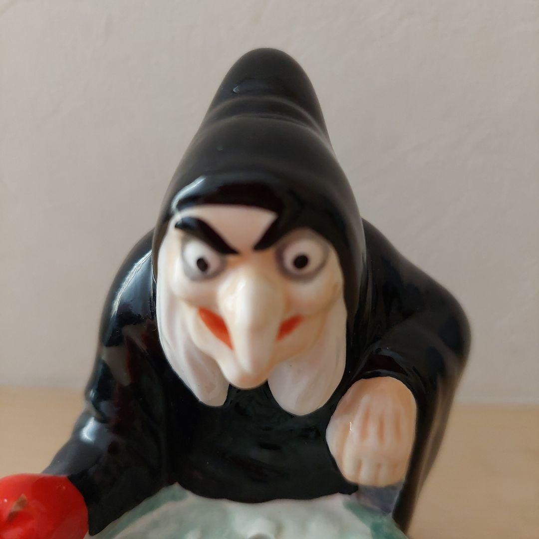 ディズニーフィギュア　白雪姫の魔女　陶器　希少