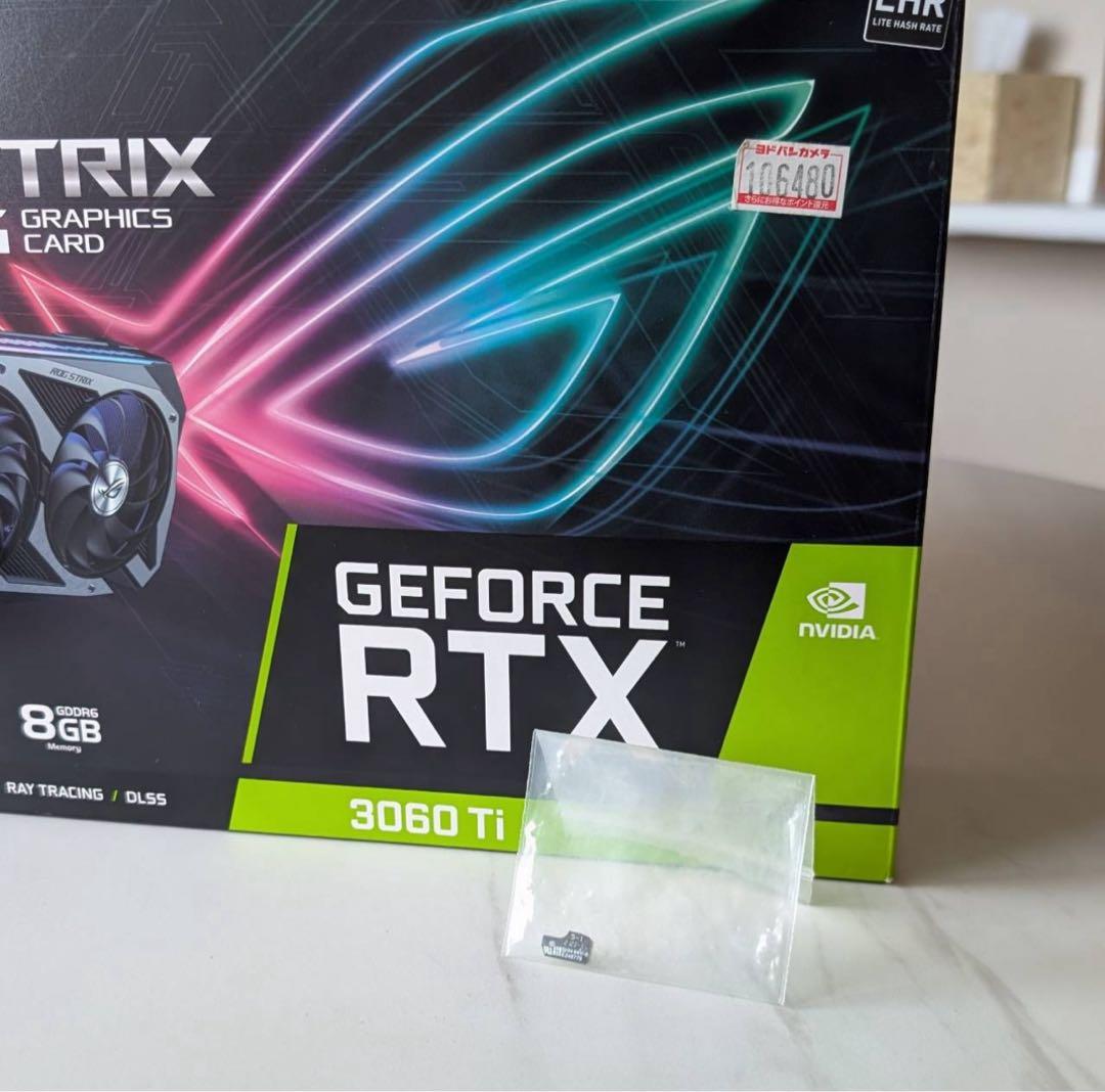 グラフィックボード・グラボ・ビデオカード ASUS ROG STRIX GeForce RTX 3060 Ti