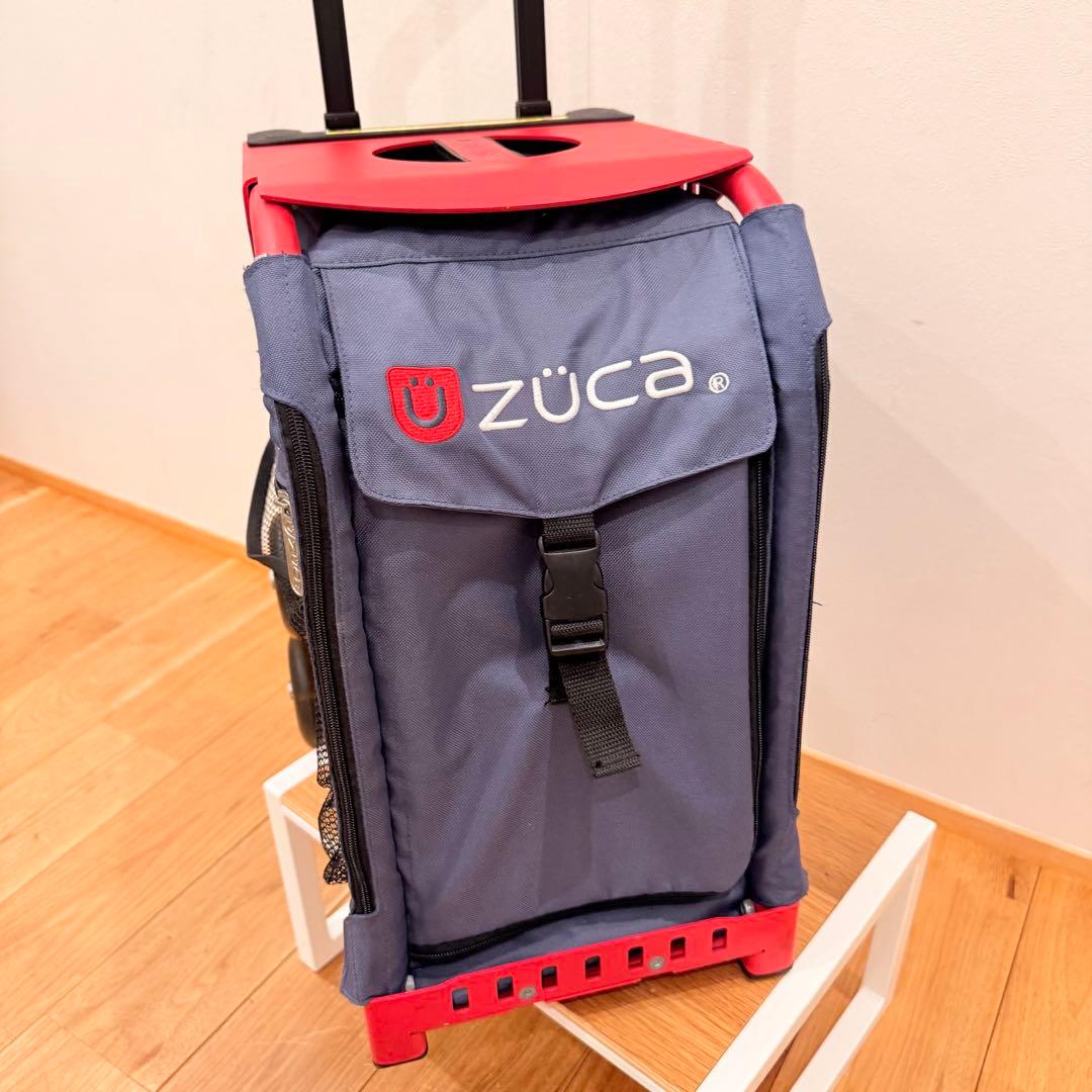 ZÜCA ズーカ キャリーカー 赤 紺 4輪 座れる アウトドア