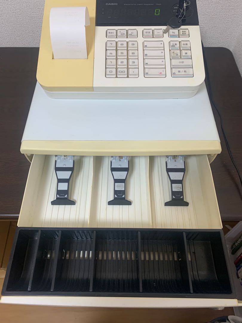 CASIO レジスター 110ER 鍵2本
