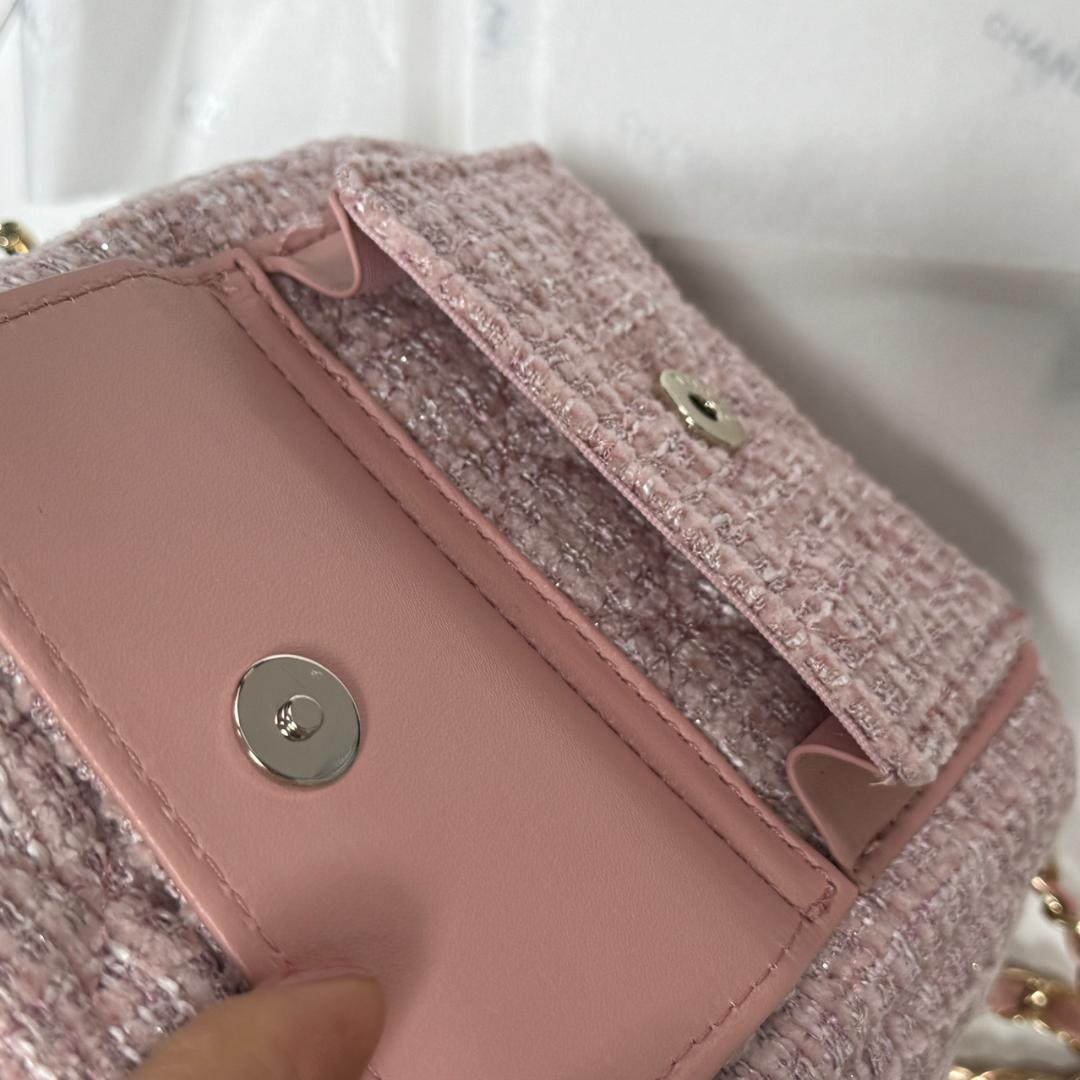 ✨VIP限定✨ 非売品ピンク ツイード バッグ BOX付