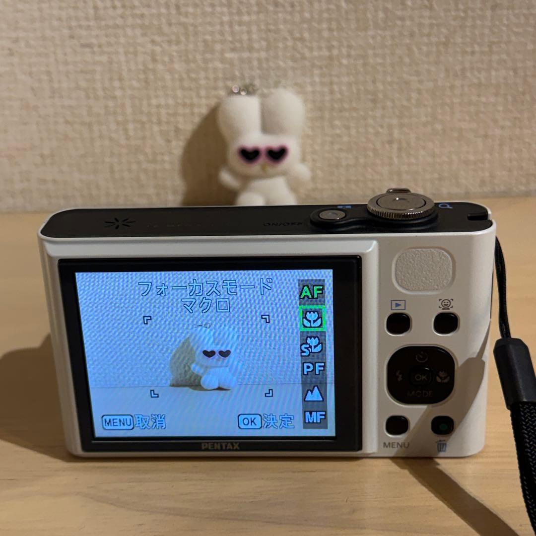 PENTAX Optio RZ18 ホワイト　動作確認済み