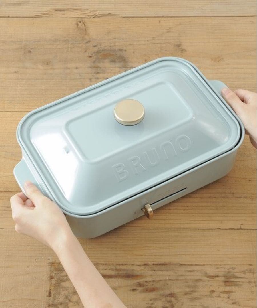 BRUNO コンパクトホットプレート BOE021-RD （レッド）