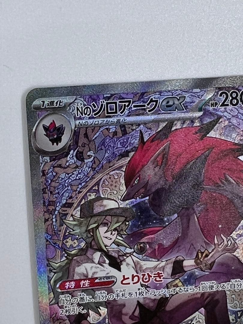 ポケモンカードNのゾロアークex SAR