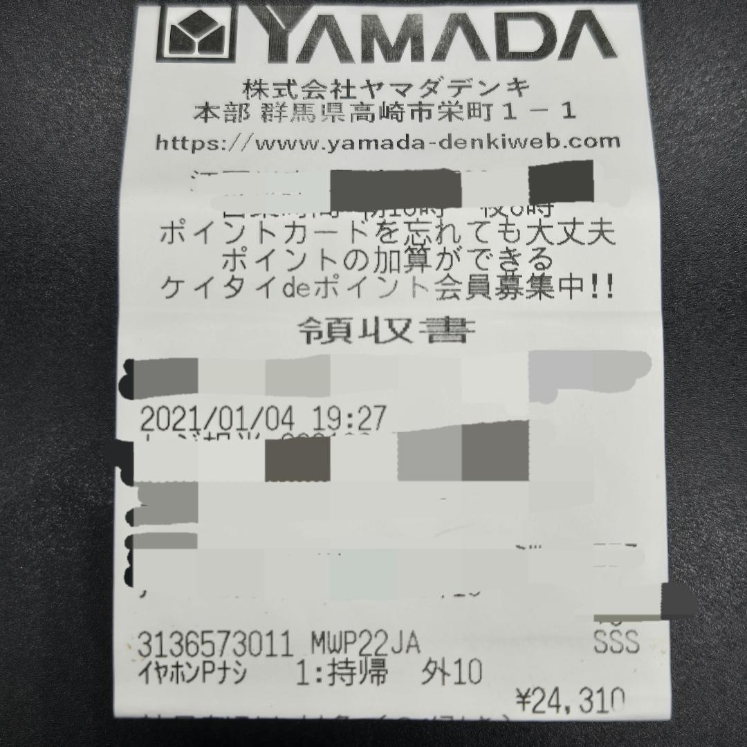 【正規品】AirPods Pro 第1世代（右耳不具合あり・ジャンク扱い）