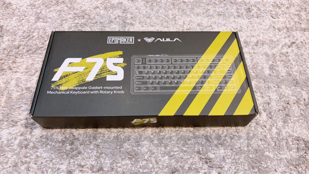 【Rain】⭐︎EPOMAKER X AULA F75ゲーミングキーボード⭐︎