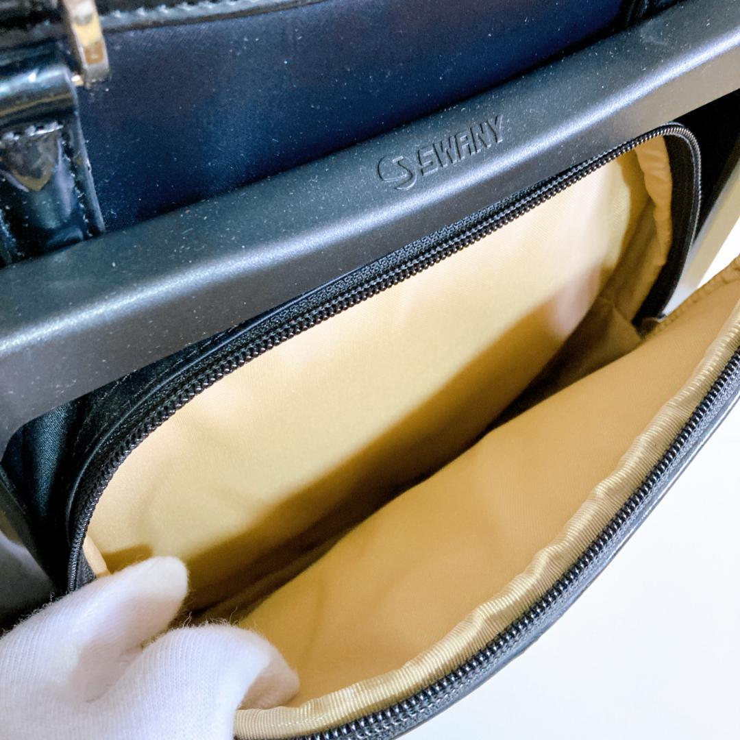 【良品】SWANY (スワニー) 機内持込 ビジネスキャリーバッグ ネイビー