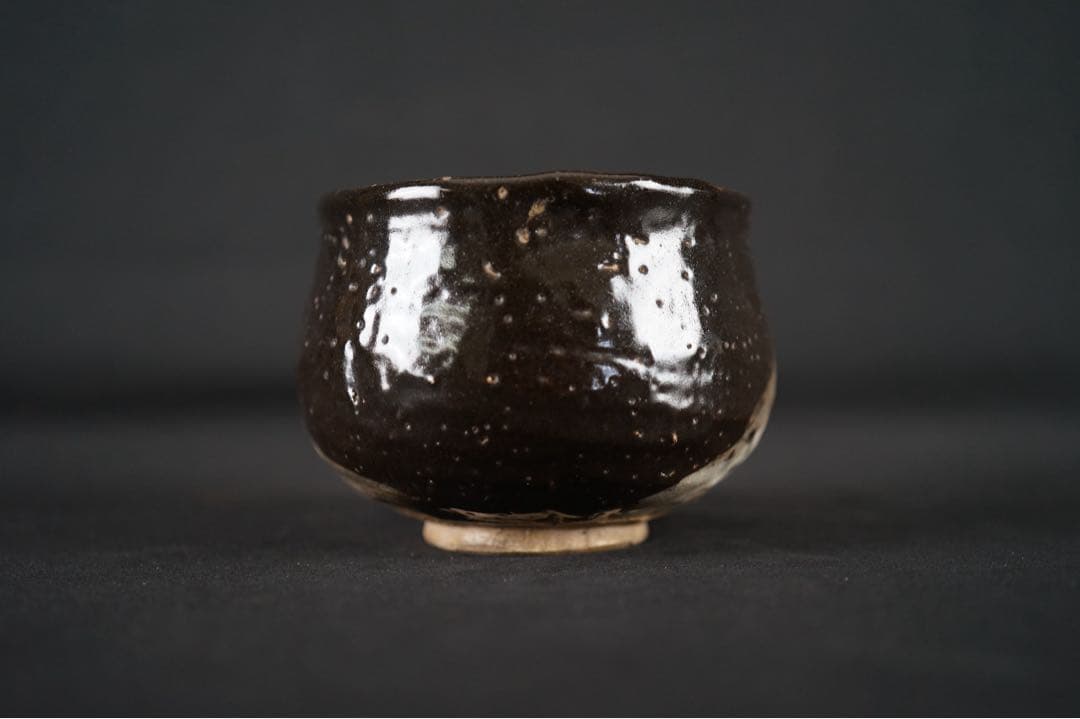 名工 景正二十五世 加藤作助 織部 茶碗 共箱 茶道具