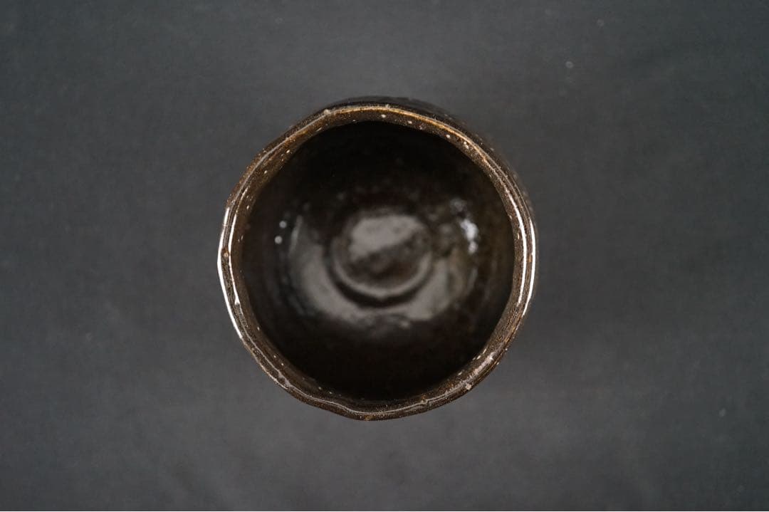 名工 景正二十五世 加藤作助 織部 茶碗 共箱 茶道具