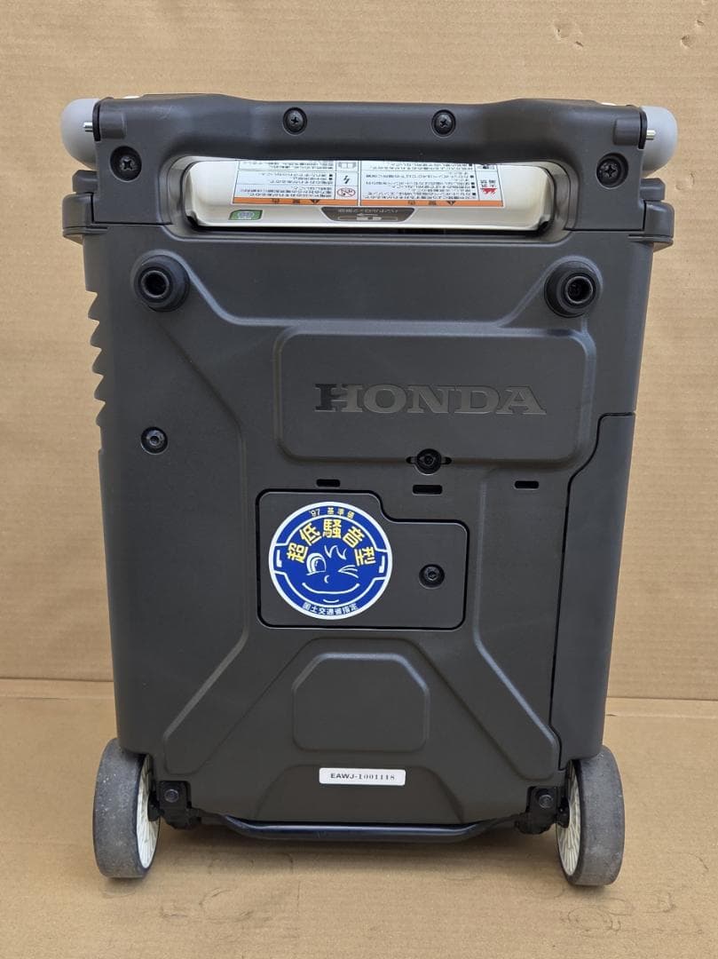 470 2/11★ホンダ EU9iGB エネポ ガスボンベ式 発電機 美品★