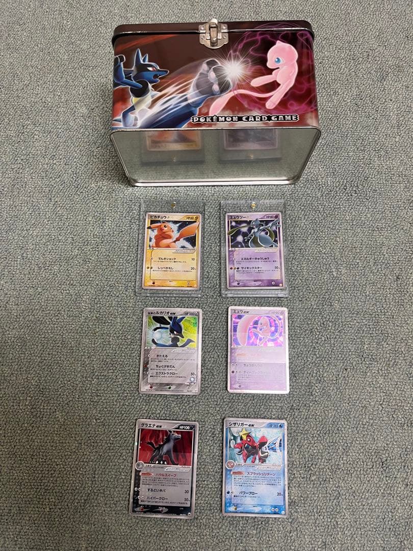 ポケモンカード　ギフトボックス ミュウ・ルカリオver.
