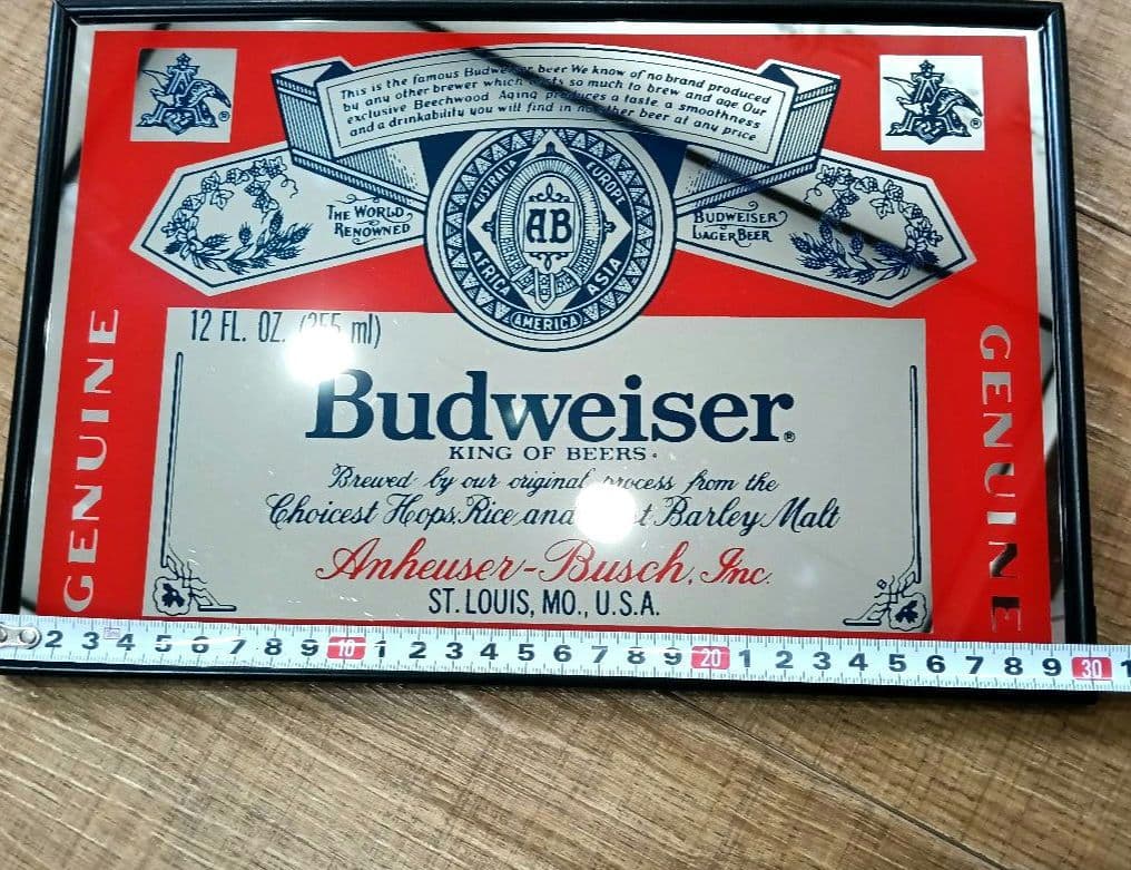 早い者勝ち ■ Budweiser パブミラー マリリン・モンロー フォトアート