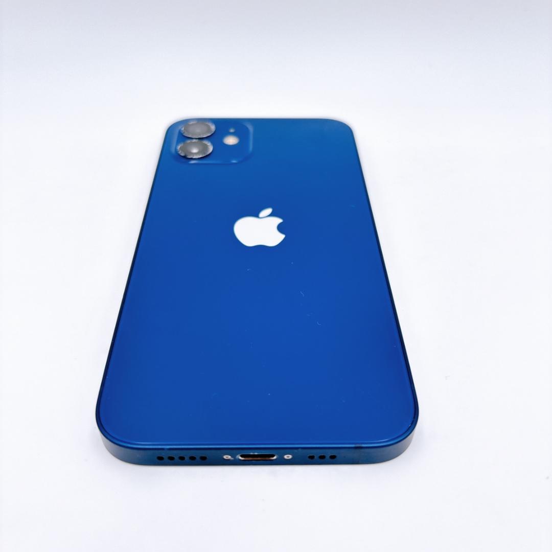 【美品】iPhone12 128GB SIMフリー ブルー バッテリー100%