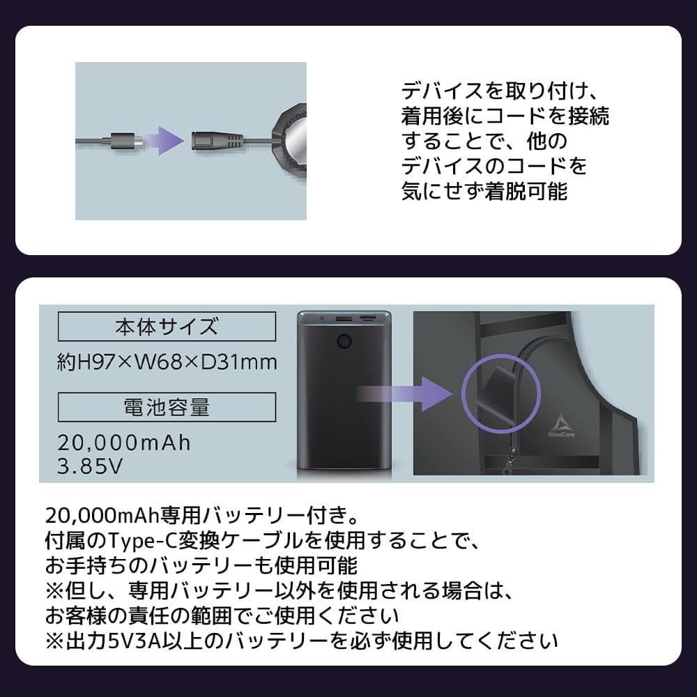 ウィンドコア アイス×ヒーター ペルチェベストPro2 スペシャルエディション