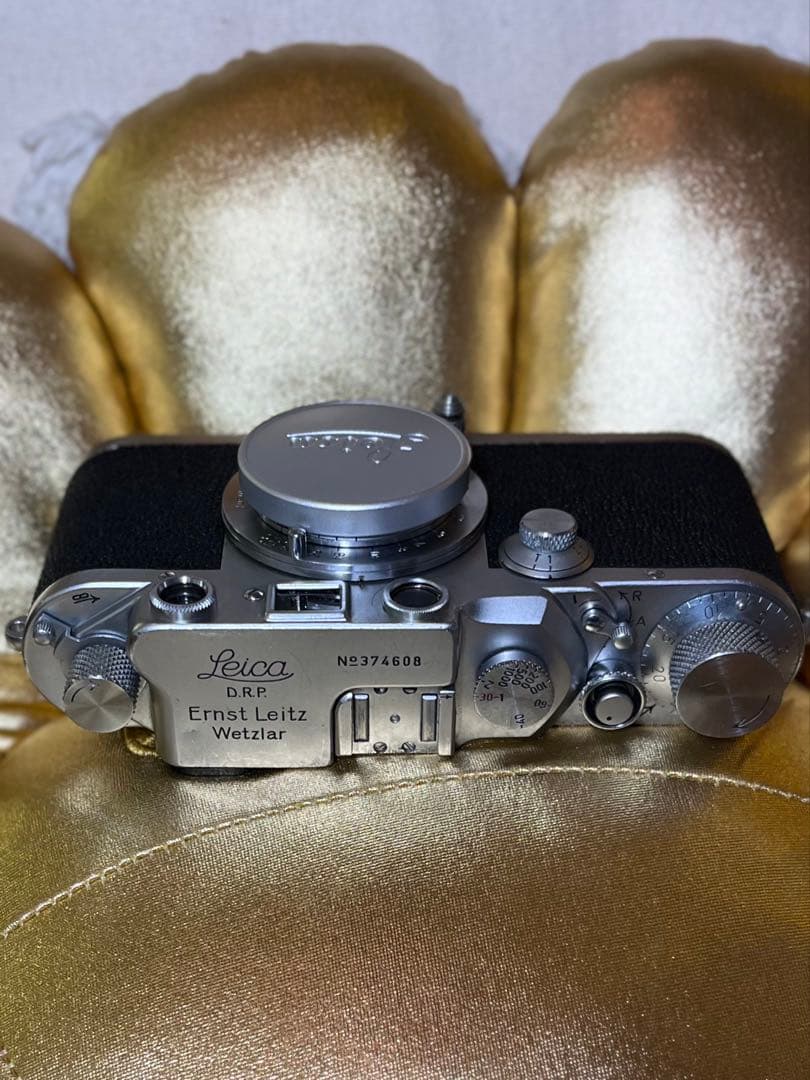 希少 1941年製 Leica IIIc 段付き シャークスキン エルマー付