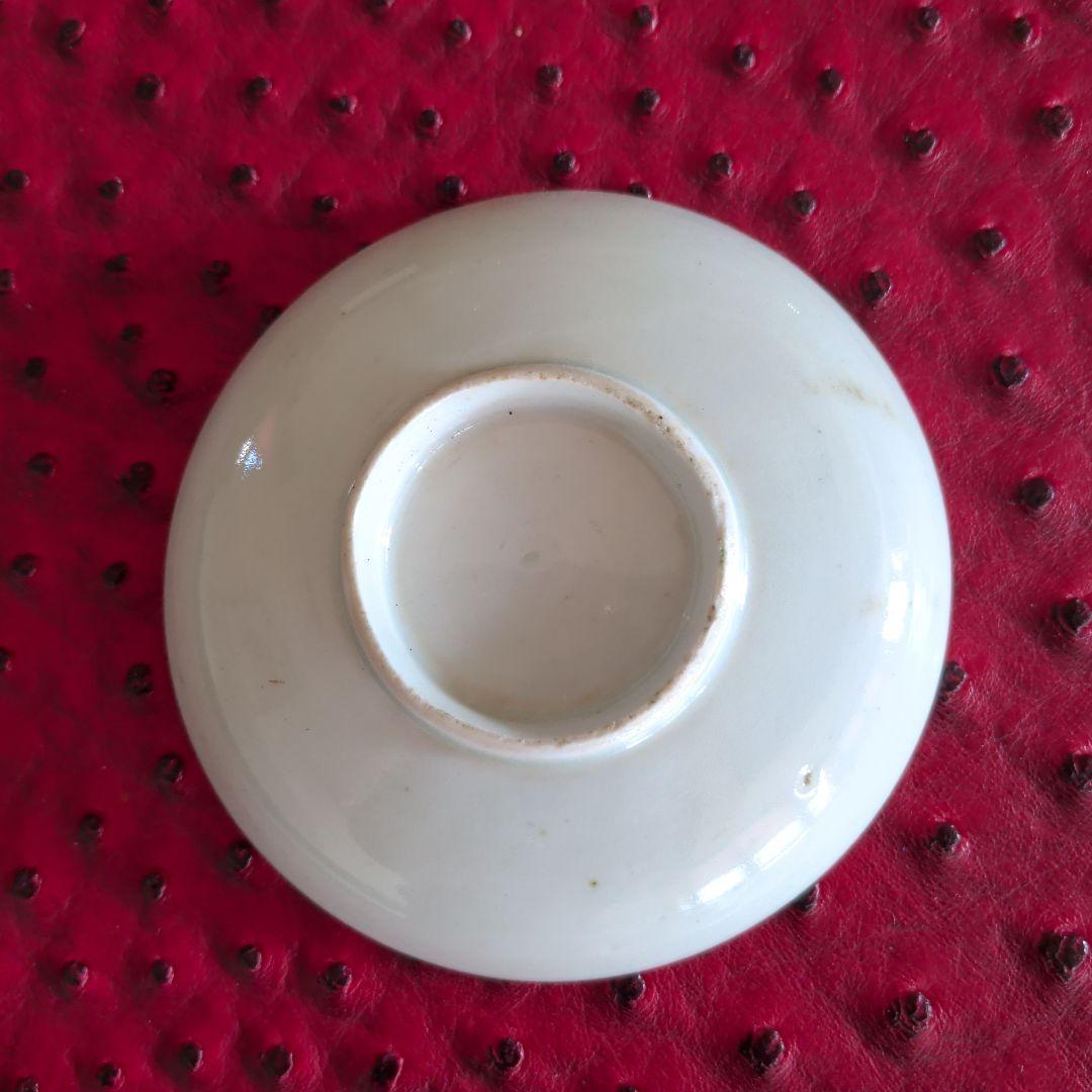 伊萬里　色絵菊紋小皿
