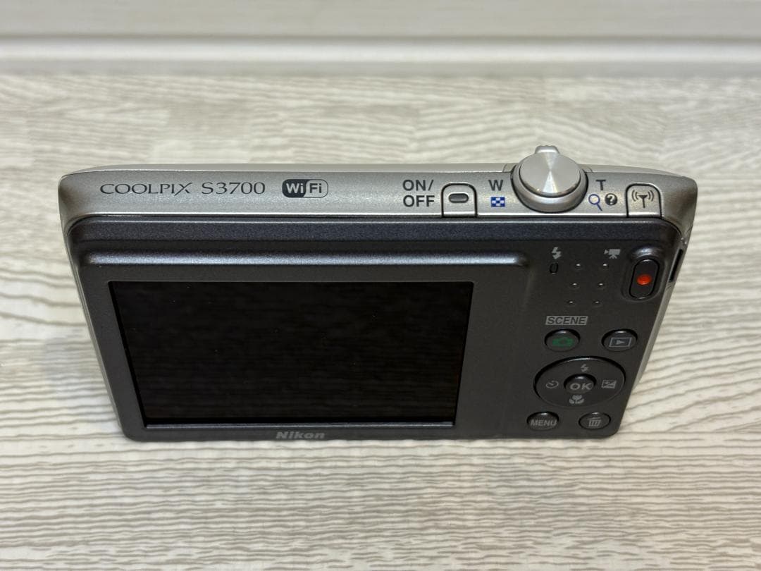 【美品・完動品】Nikon Coolpix S3700 シルバー