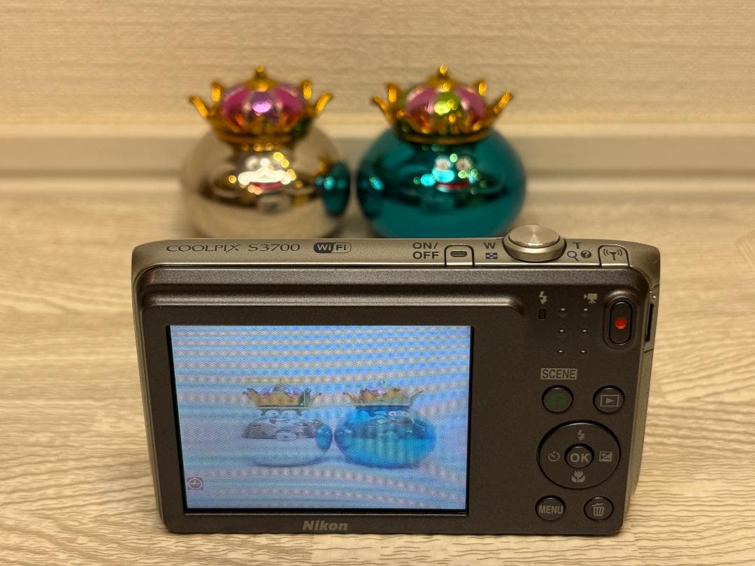 【美品・完動品】Nikon Coolpix S3700 シルバー