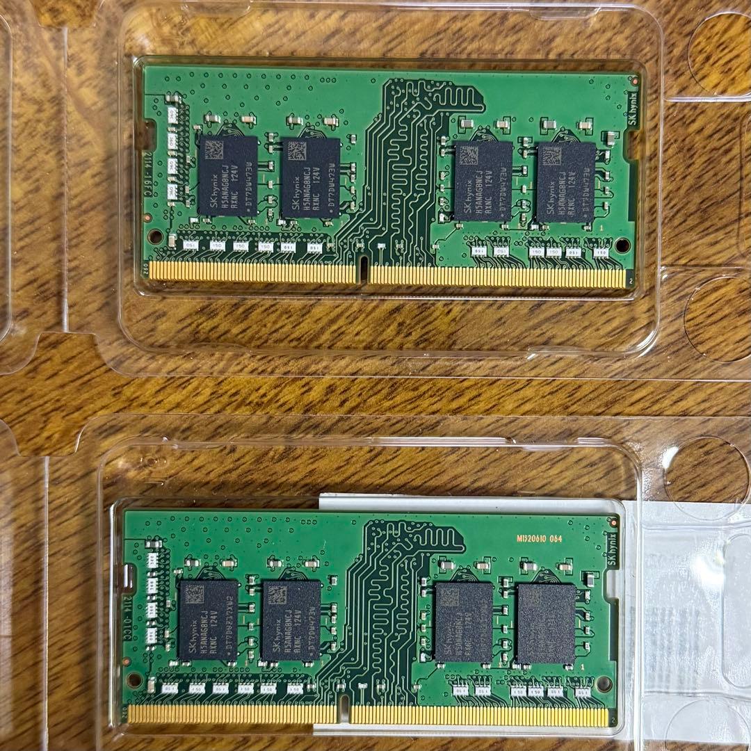 SK hynix 16GBx2 1Rx8 PC4-3200AA メモリー