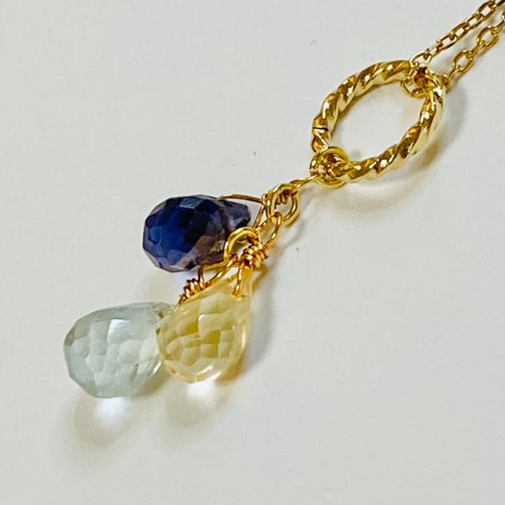 天然石ネックレスチャーム　C-1025