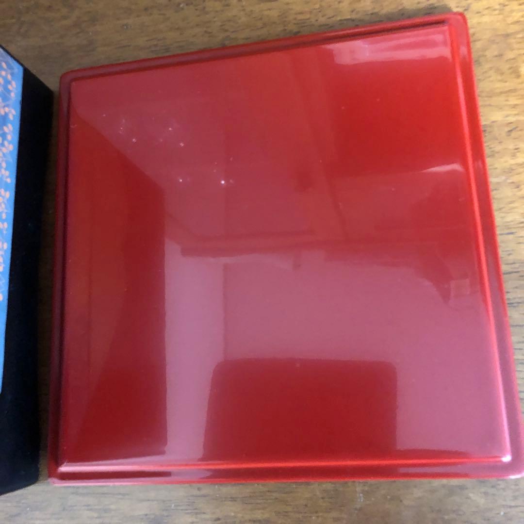 重箱　会津塗り　木製 漆器　外黒漆中朱漆蒔絵の技を結集した逸品新品
