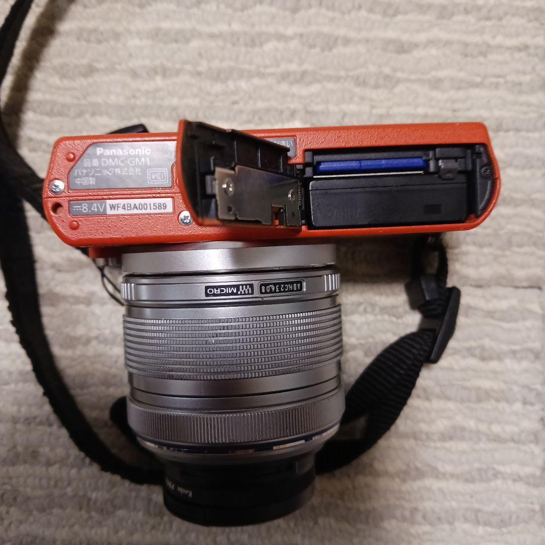 Panasonic DMC-GM1 オレンジ +OLYMPUS レンズセット