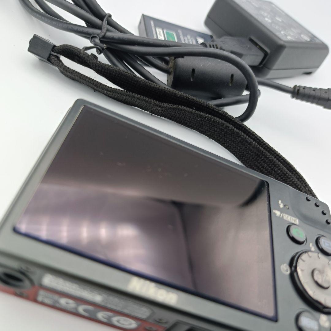 動作良好　Nikon Coolpix S640 レッド