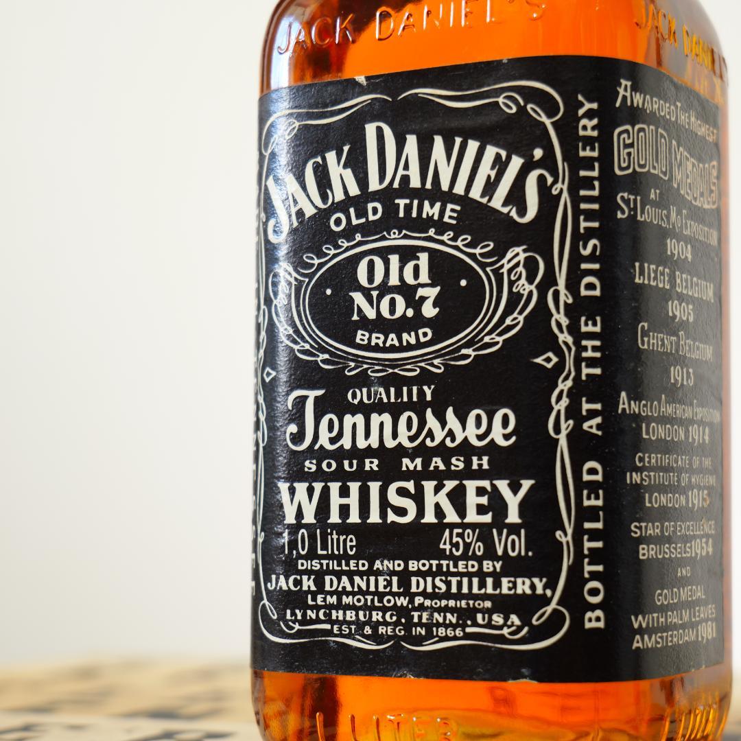 【旧旧ボトル】ジャックダニエル 1000ml 45% 90Proof ブラック