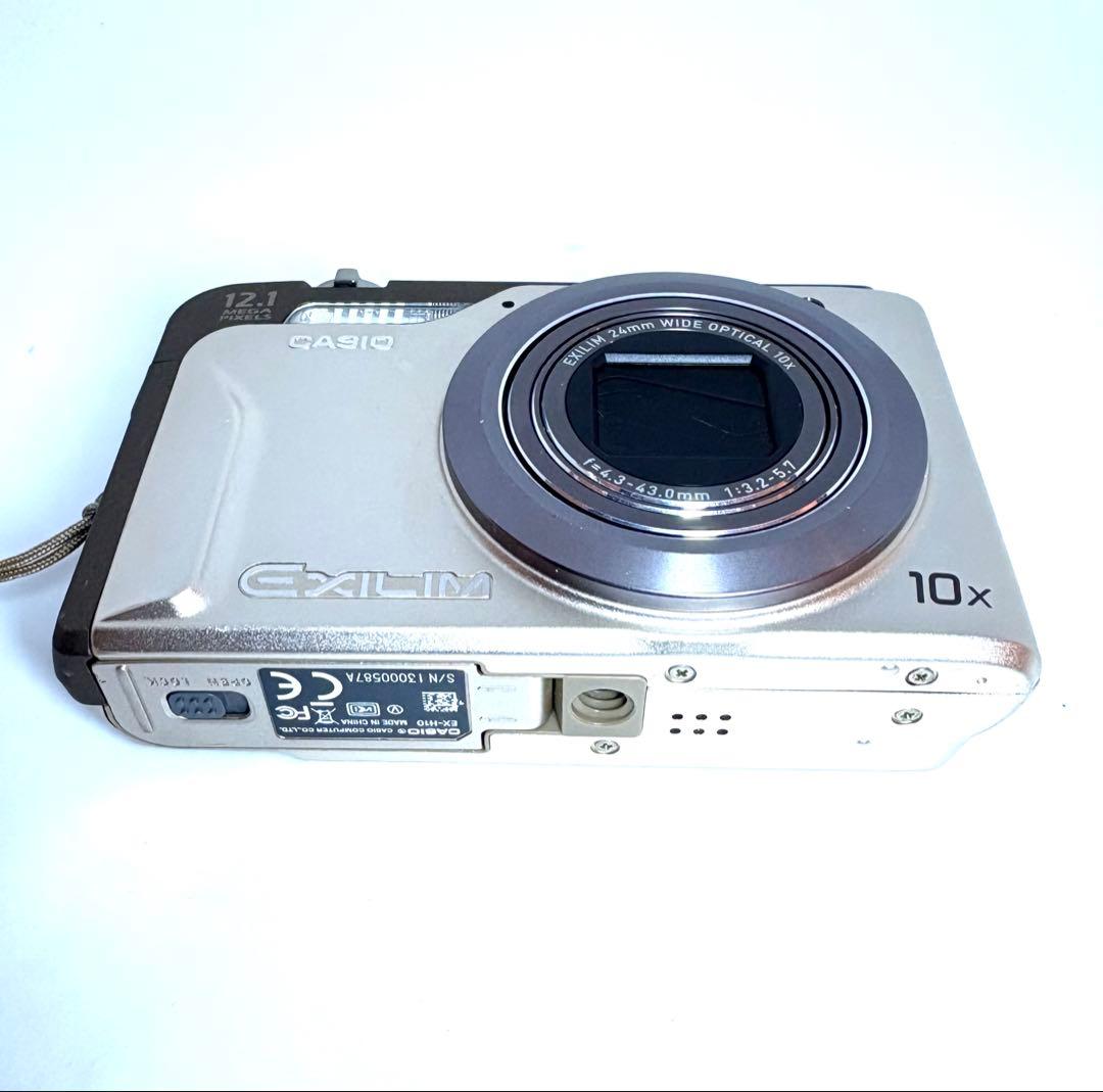 CASIO EXILIM EX-H10 バッテリー充電器付き
