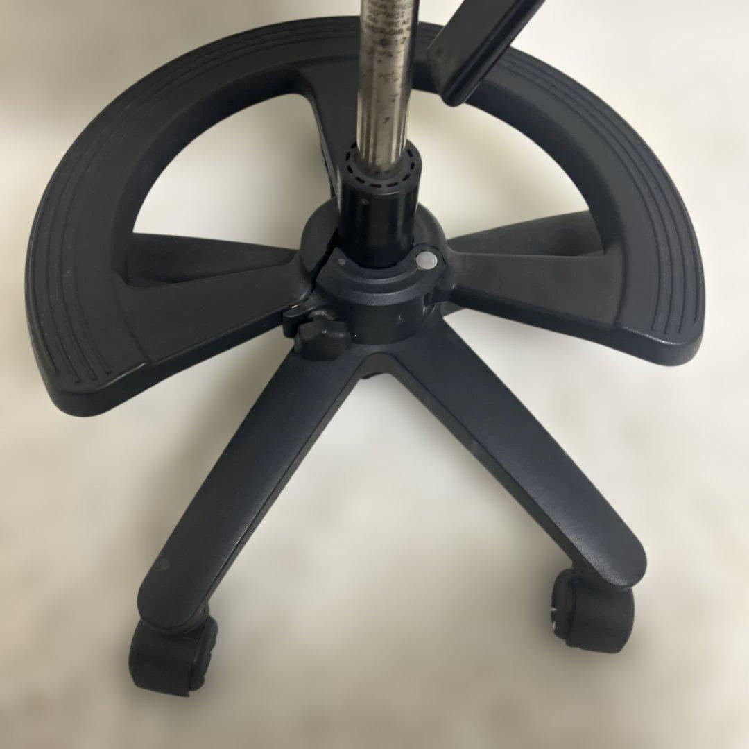 【美品】ayurchair アーユルチェア オクトパス ブルー　足置き