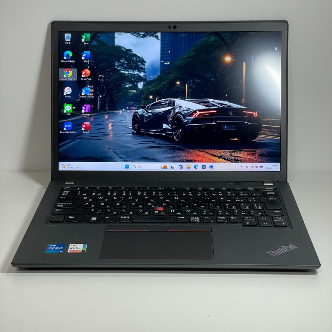 第11世代i5 ThinkPad X13 Gen2 ノートPC 16GB SSD
