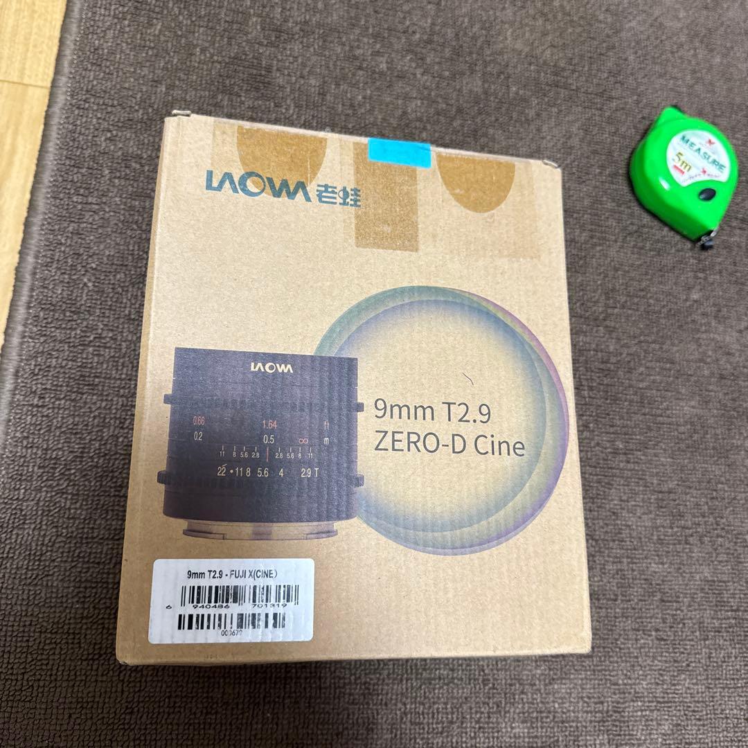 レンズ(単焦点) LAOWA 9mm T2.9 ZERO-D Cine fuji mount