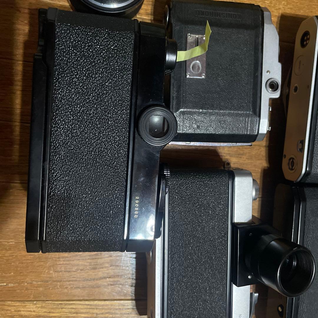 Konica FT-A、Nikon F、Canon FTb、まとめ売り