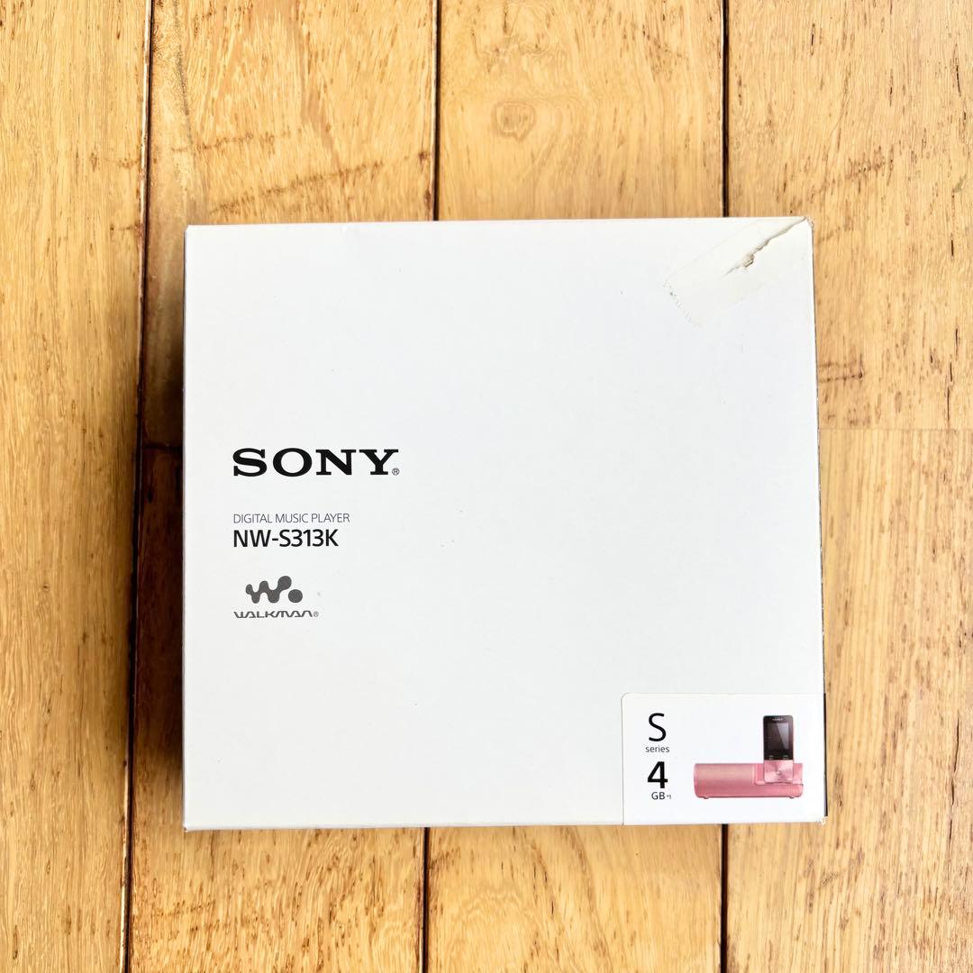 美品 SONY NW-S313K ピンク ウォークマン ソニー