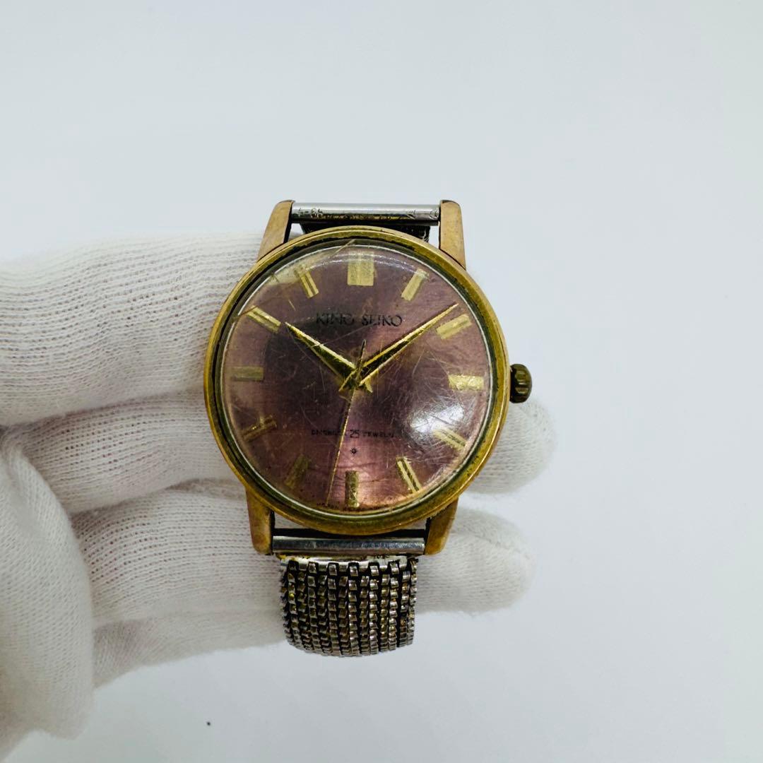 ✨SEIKO✨KINGSEIKO✨DIASHOCK✨25JEWELS✨腕時計✨