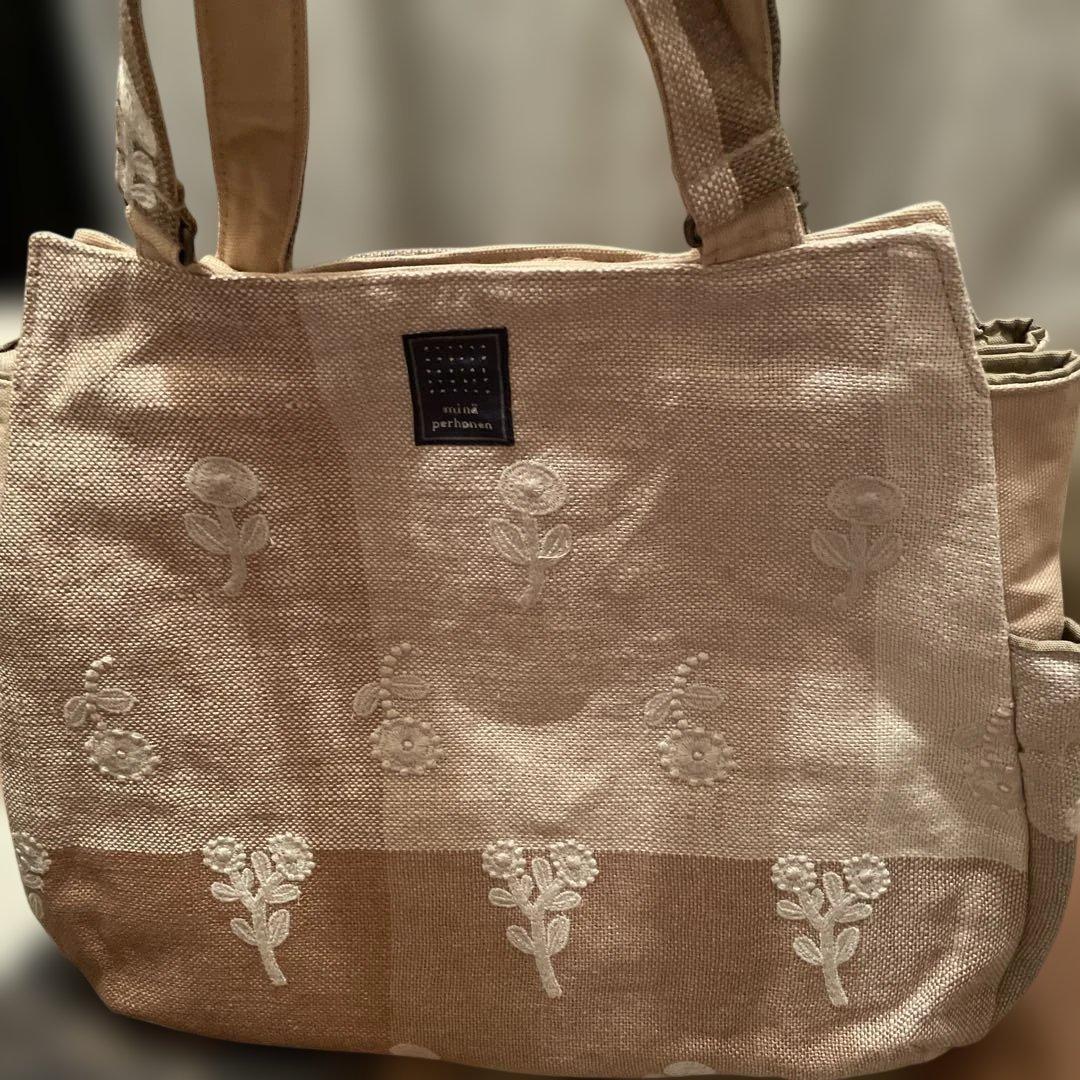 ミナペルホネン❦2wayマザーズバッグL❦ハンドメイド