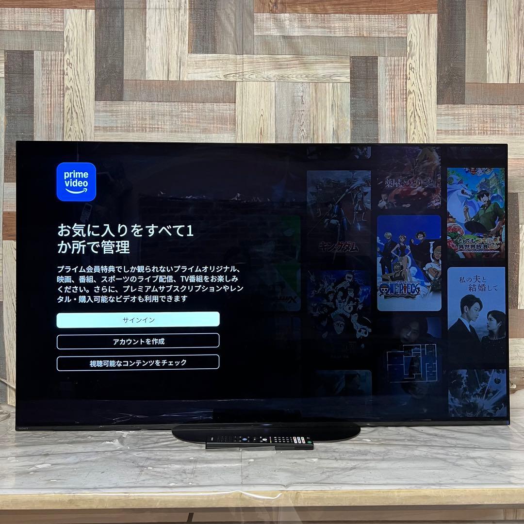 全国送料込❣️SONY 55型4K有機ELテレビBRAVIA Android TV