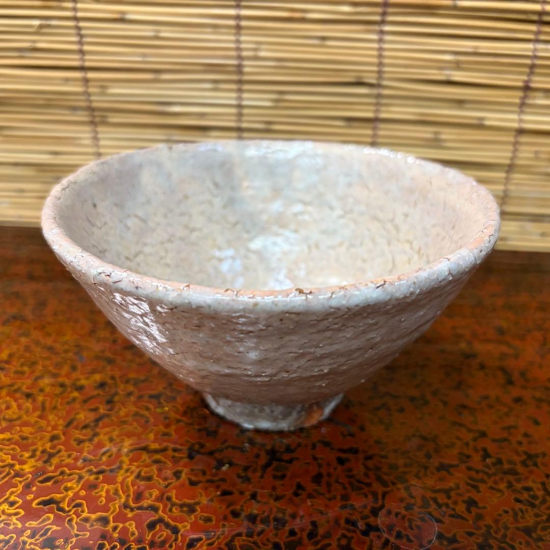 ＡＥ➖０６ 萩焼抹茶碗 淡いピンク色の茶碗 激安の投売り大特価