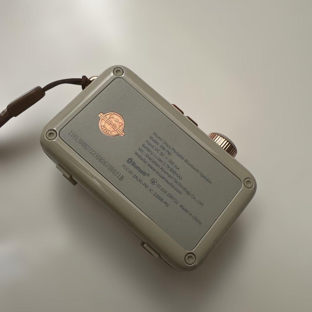 【極美品】MUZEN DISCO MW-P6I Bluetooth対応スピーカー