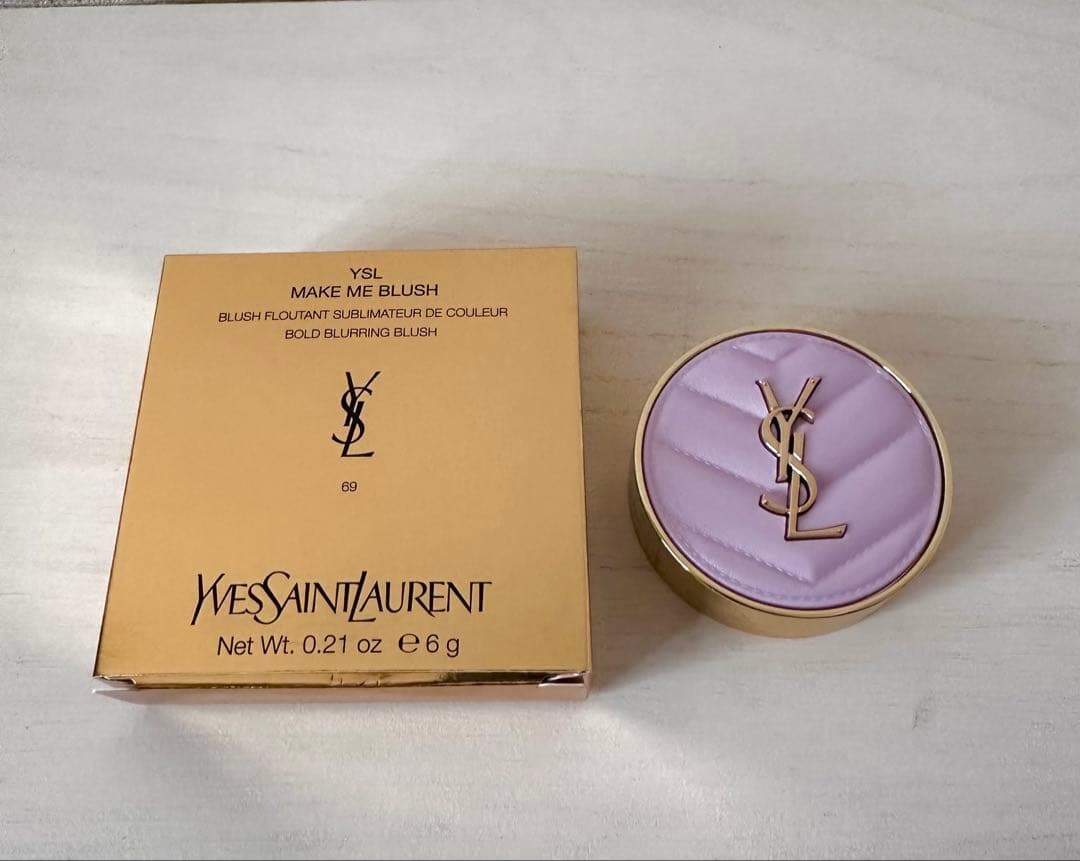 YSL MAKE ME BLUSH パウダーチーク 69 ラベンダーラスト